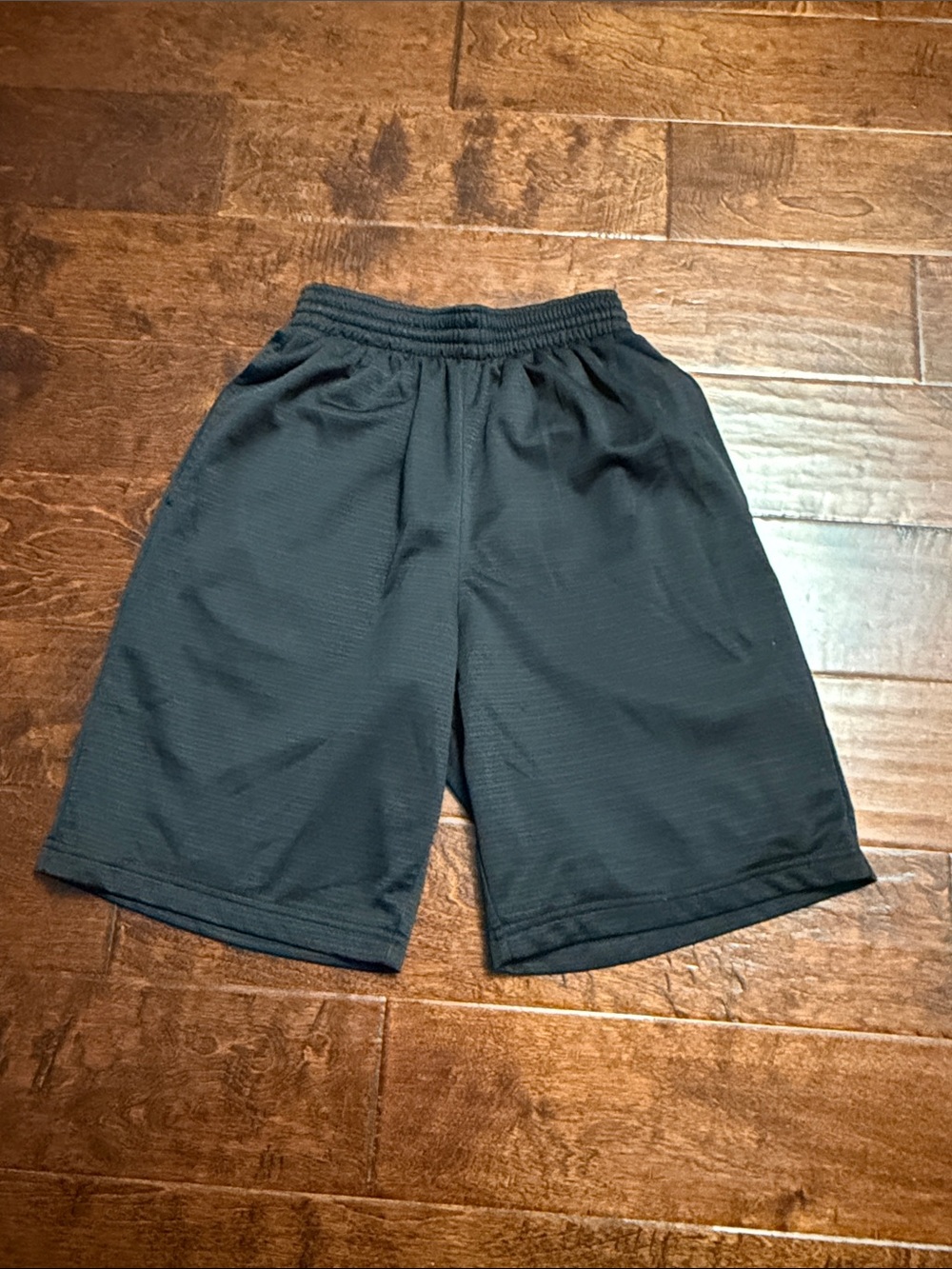 bcg Black Athletic Shorts with Logo